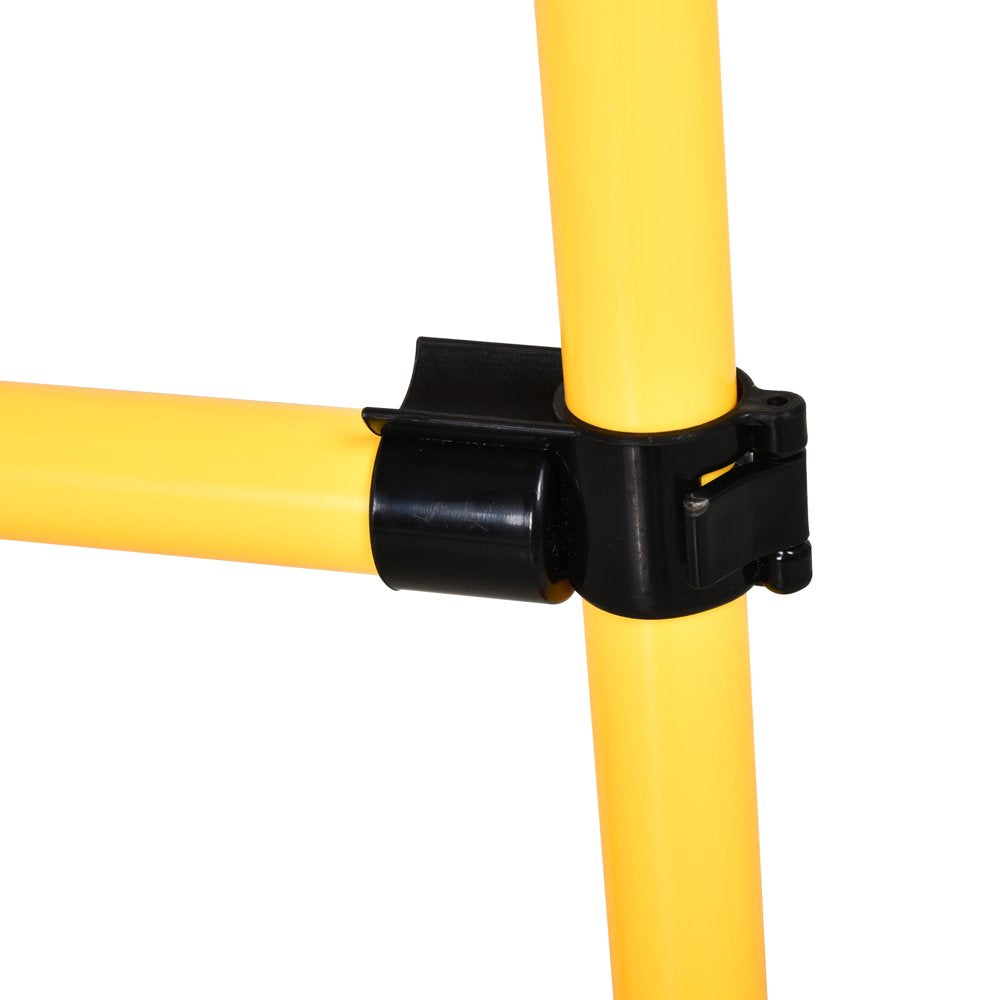 Pawhut 3Pc Portable Dog Obstacle Course Backyard Agility Set W/ Adjustable Poles Animals & Pet Supplies > Pet Supplies > Dog Supplies > Dog Treadmills Aosom LLC