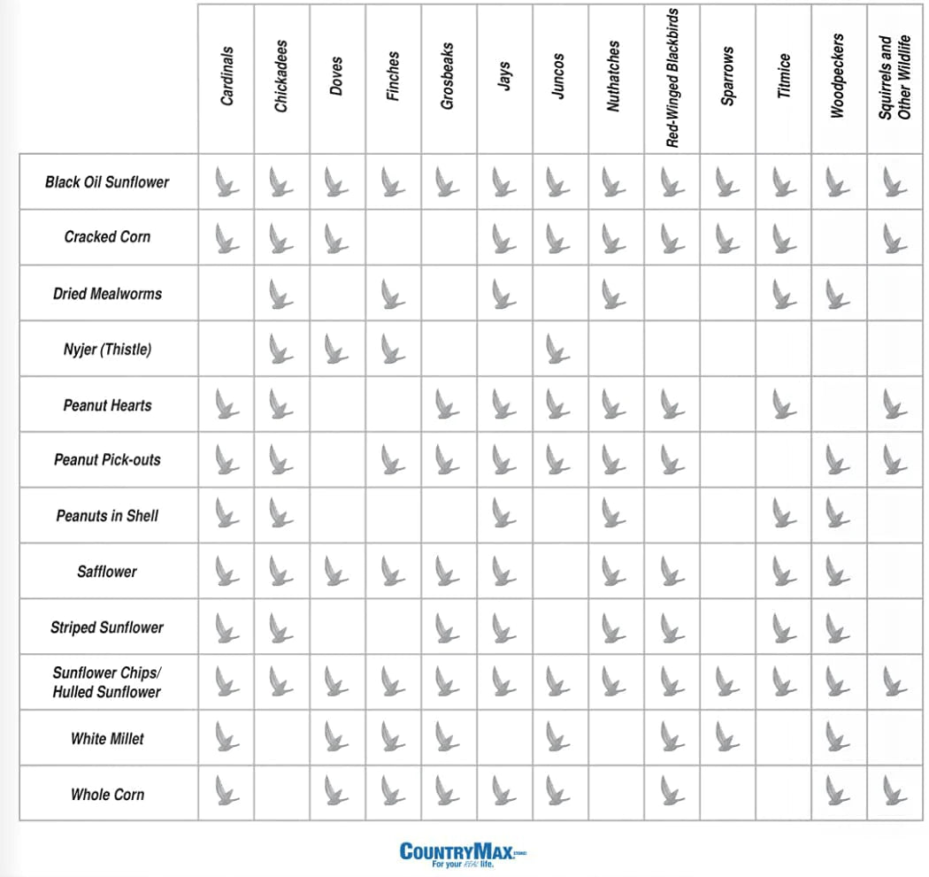 Backyard Seeds Classic Berry Blend Sunflower Bird Seed Mix in Bucket 15 Pounds Animals & Pet Supplies > Pet Supplies > Bird Supplies > Bird Food CountryMax
