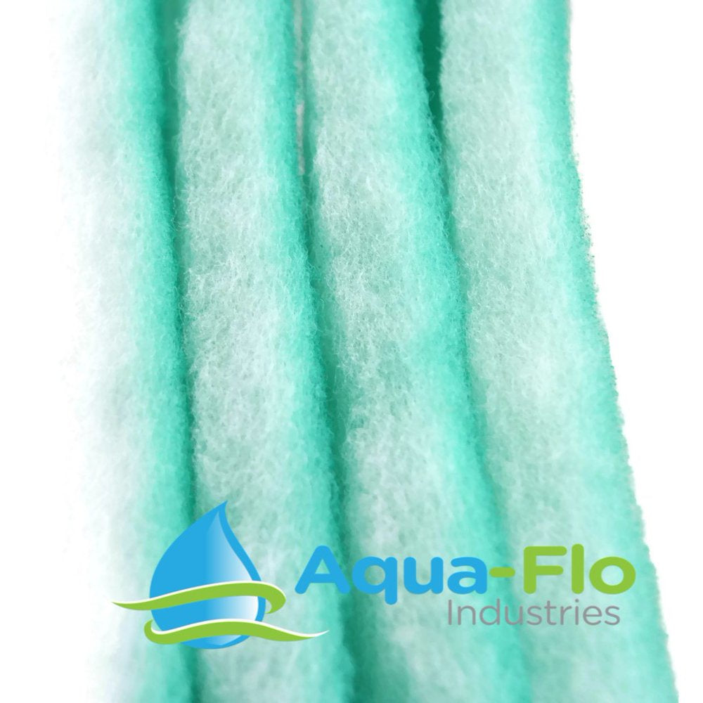 Aqua-Flo 12" X 72" (6 Feet) Long X 1" Thick (Green/White) Pond & Aquarium Filter Floss Media Animals & Pet Supplies > Pet Supplies > Fish Supplies > Aquarium Filters Aqua-Flo Industries