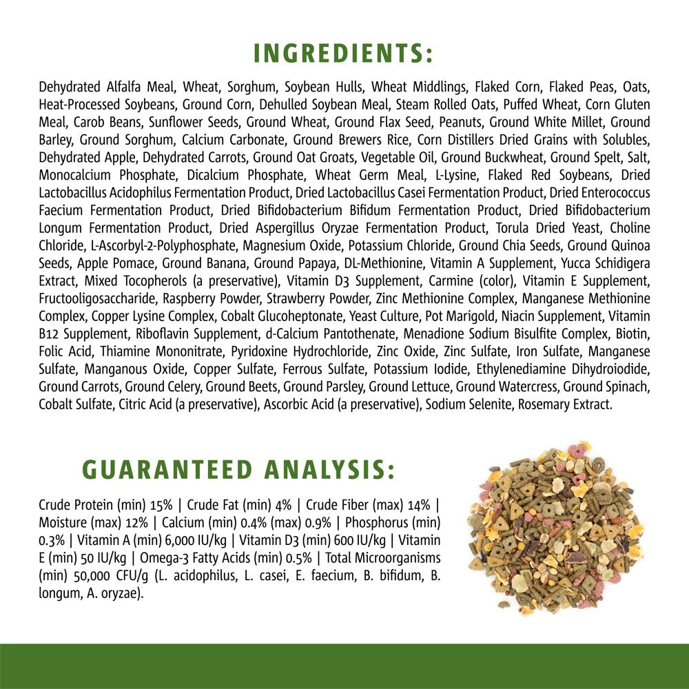 Vitakraft Vita Smart Hamster Food - Complete Nutrition - Premium Fortified Blend with Added Vitamins for Hamsters Animals & Pet Supplies > Pet Supplies > Small Animal Supplies > Small Animal Food Vitakraft Sunseed