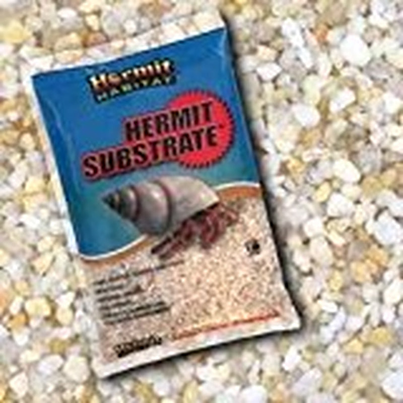 Hermit Habitat Terrarium Substrates 2-Pound Natural Lite (Pack of 1) Animals & Pet Supplies > Pet Supplies > Fish Supplies > Aquarium Gravel & Substrates Hermit Habitat
