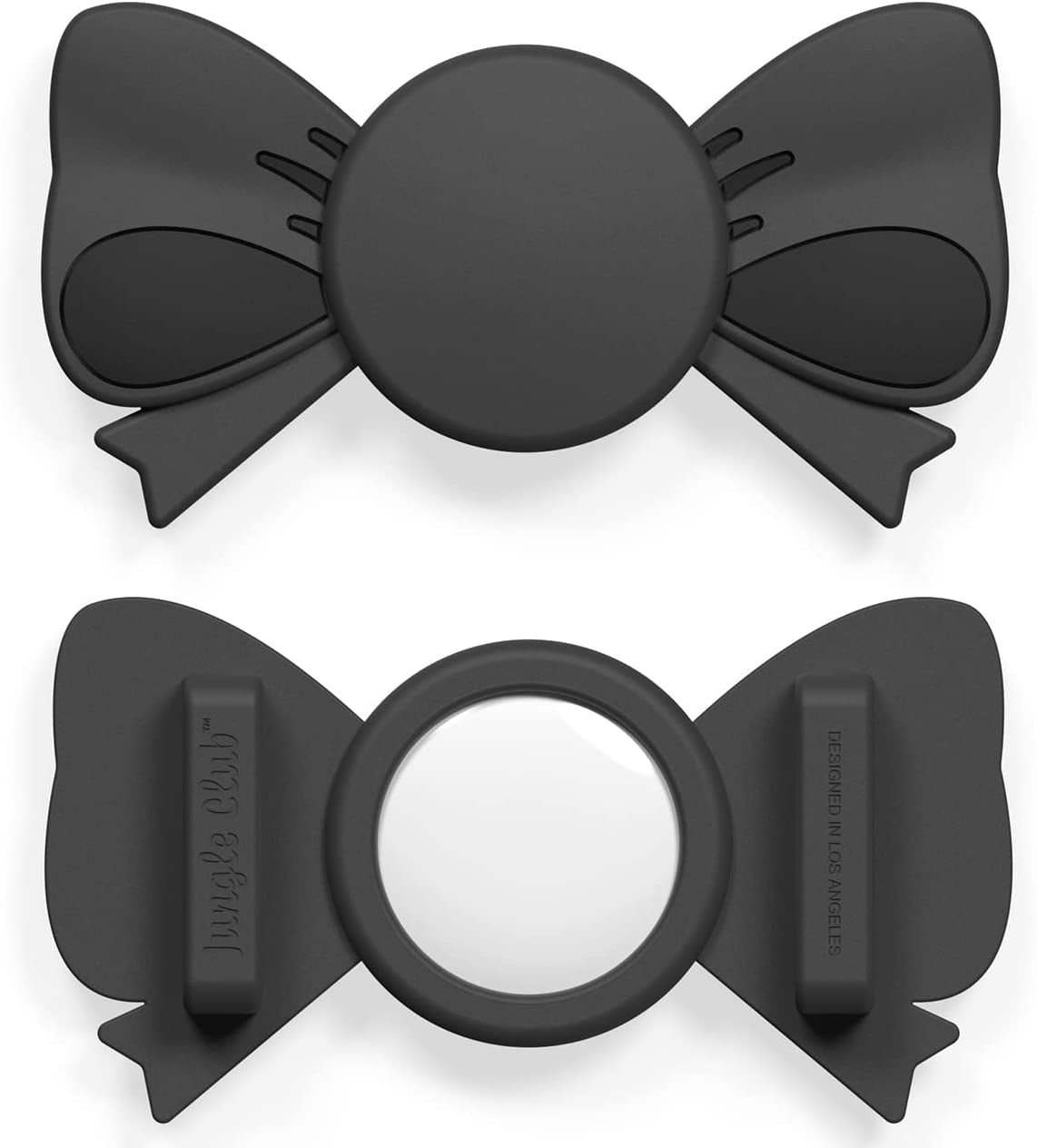 Jungle Club Airtag Dog Collar Holder, Protective Air Tag Case for Dog Cat Collars, Airtag Loop GPS Dog Tracker Electronics > GPS Accessories > GPS Cases Jungle Club Black