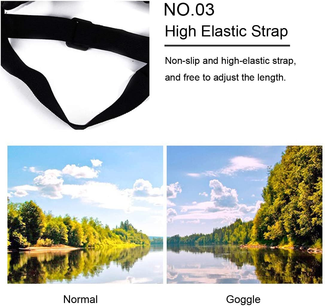 Gabefish Fashion Cool Aviator Polarized Dog Sunglasses Pets Stylish Motorcycle Swimming Goggle Clear/Colorful Animals & Pet Supplies > Pet Supplies > Dog Supplies > Dog Apparel GabeFish