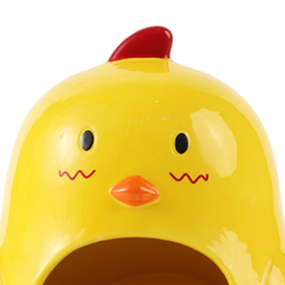 Ceramic Hamster House Habitat Cage Toy Summer and Cool Small Animal Mini Bed Pet A Animals & Pet Supplies > Pet Supplies > Small Animal Supplies > Small Animal Habitats & Cages Baoblaze