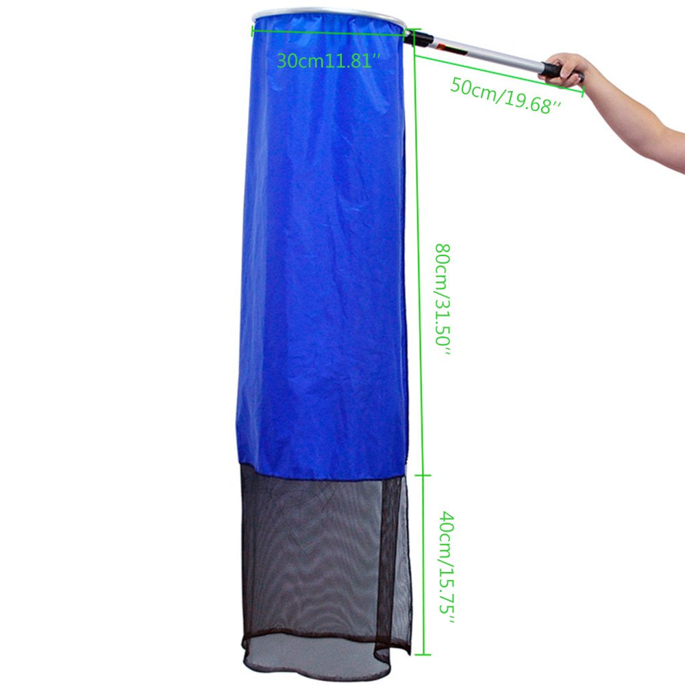 Creatures Aquarium Japanese Koi Sock Net Fishing Net Fish Landing Net Catching Net Soft Mesh Basket for Medium Large Fish Spawning Breeding Transfering Accessories Animals & Pet Supplies > Pet Supplies > Fish Supplies > Aquarium Fish Nets YMILEMY