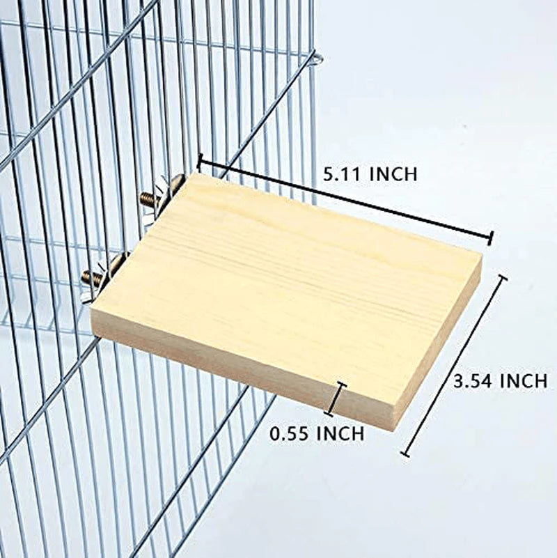 Bird Perch Stand Platform,Bird Perches Stand Toy, Wood Parrot Perch Stand Platform for Pet Parrot Budgies Parakeet Cockatiels Conure Lovebirds Rat Mouse Cage Accessories Exercise Toys (DK NAT) Animals & Pet Supplies > Pet Supplies > Bird Supplies > Bird Cage Accessories LSSH GmbH