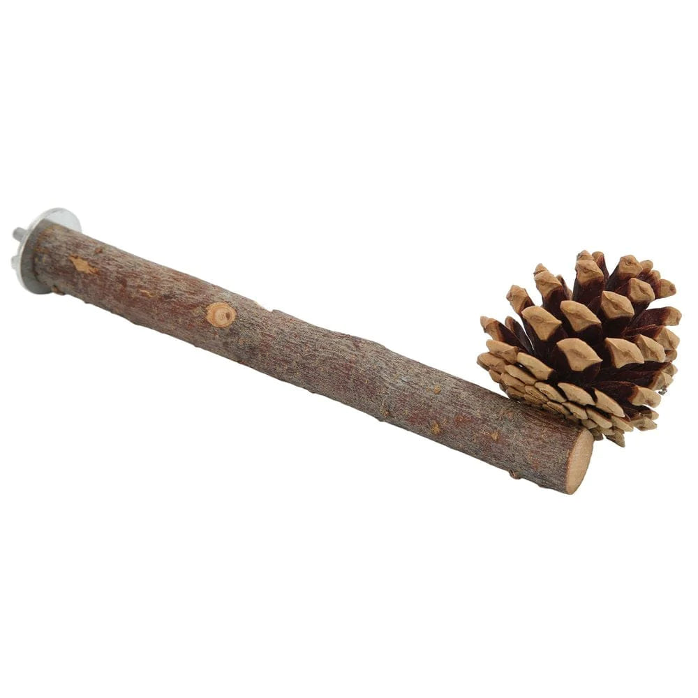 Bird Stand Perch, Natural Wooden Bird Stand Pole Bite Resistant Cage Accessories Exercise Additional Space for Lovebirds for Cockatiels 20Cm / 7.9In Stand Pole Length Animals & Pet Supplies > Pet Supplies > Bird Supplies > Bird Cages & Stands Demonsen