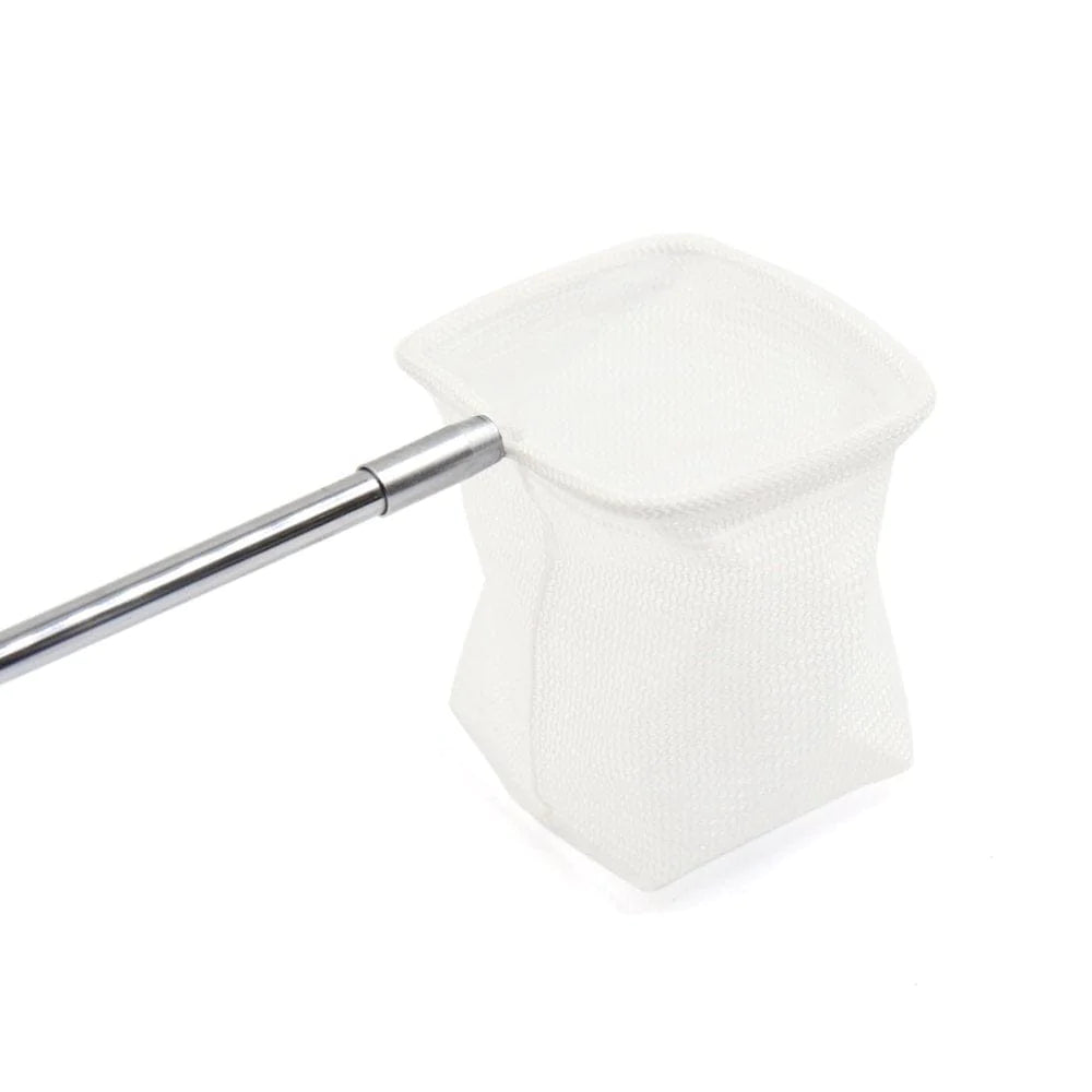 Blue Telescopic Handle Square Fish Shrimp Landing Net for Betta Aquarium Pond Animals & Pet Supplies > Pet Supplies > Fish Supplies > Aquarium Fish Nets Unique-Bargains