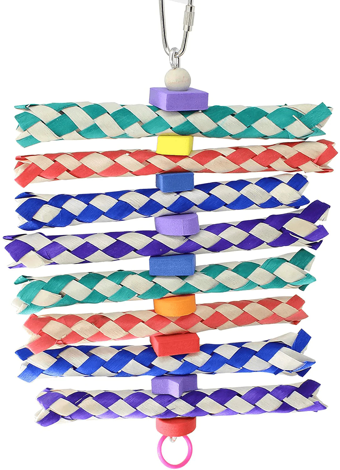 Bonka Bird Toys Foamy Delight Bamboo Foam Shred Chew Parrot Parrotlet Budgie Finch Cockatiel Quaker Animals & Pet Supplies > Pet Supplies > Bird Supplies > Bird Toys Bonka Bird Toys