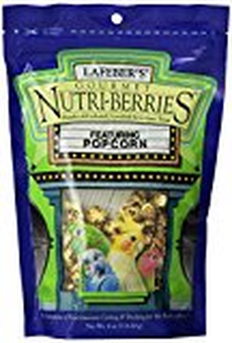 Lafeber'S Nutri-Berries with Popcorn Gourmet Treat, 4-Oz Animals & Pet Supplies > Pet Supplies > Bird Supplies > Bird Treats LAFEBER COMPANY