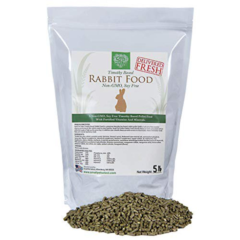 Small Pet Select-Premium Rabbit Pellet Food, Non-Gmo, Soy Free. Local Ingredients in Pacific Northwest, 5Lb, Green (5Lbrbtnongmo) Animals & Pet Supplies > Pet Supplies > Small Animal Supplies > Small Animal Food Small Pet Select