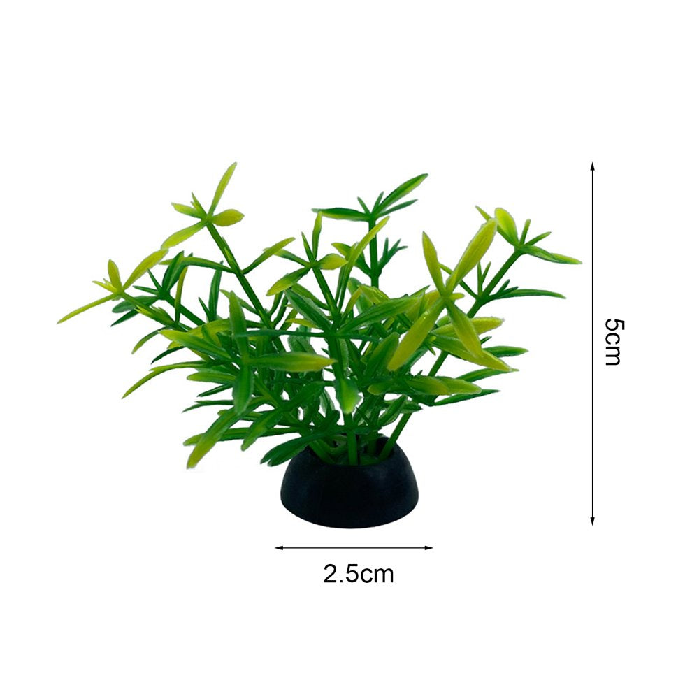Papaba Water Grass Ornament,10Pcs Fake Aquatics Plants High Simulation Aquarium Accessories Fadeless Fake Aquatics Plants Aquarium Decoration for Fish Tank Decor Animals & Pet Supplies > Pet Supplies > Fish Supplies > Aquarium Decor Papaba