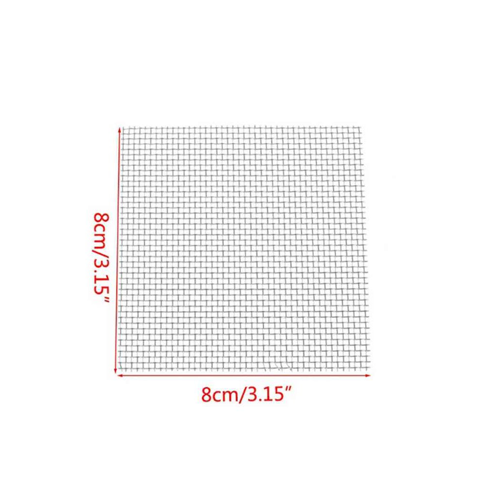 New 10Pcs Aquarium Stainless Steel Wire Mesh Pad Water Plants Fish Tank Moss Net Mat Decor Aquarium Background Animals & Pet Supplies > Pet Supplies > Fish Supplies > Aquarium Fish Nets lienary