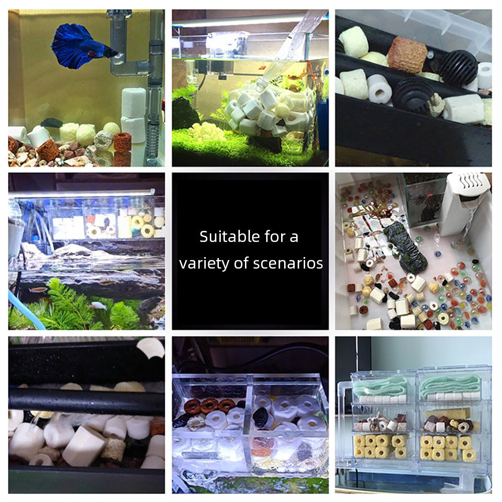 Tfixol Aquarium Filter Media Ball Aquarium Bio Ball for Aquarium Filter 50PCS Animals & Pet Supplies > Pet Supplies > Fish Supplies > Aquarium Filters TFixol