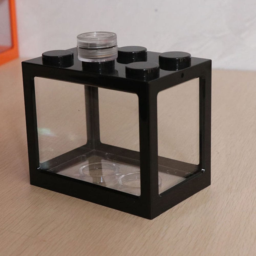 Betterz Fish Tank Transparent Energy Saving Acrylic LED Light Aquarium Tank Kit for Room Decor Animals & Pet Supplies > Pet Supplies > Fish Supplies > Aquarium Lighting BetterZ