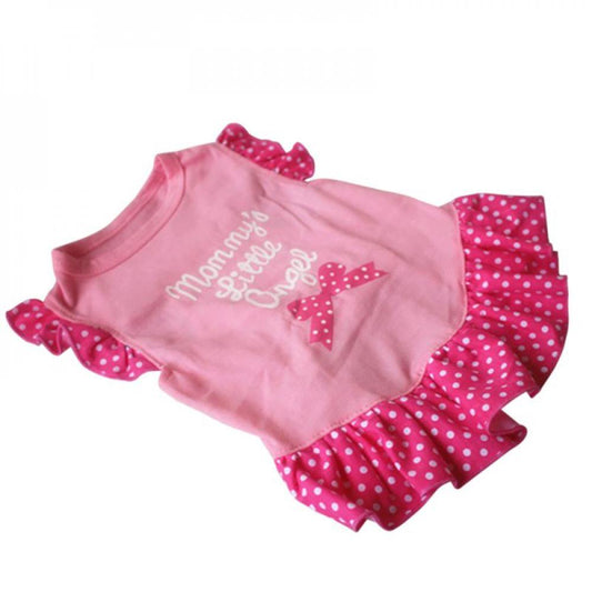 Promotion Clearance!Small Dog Summer Dresses Vest Top Clothes Puppy Pet Dress Skirt Coat Apparel Pets Cats Girl Dog Shirts Animals & Pet Supplies > Pet Supplies > Cat Supplies > Cat Apparel EleaEleanor S Pink 