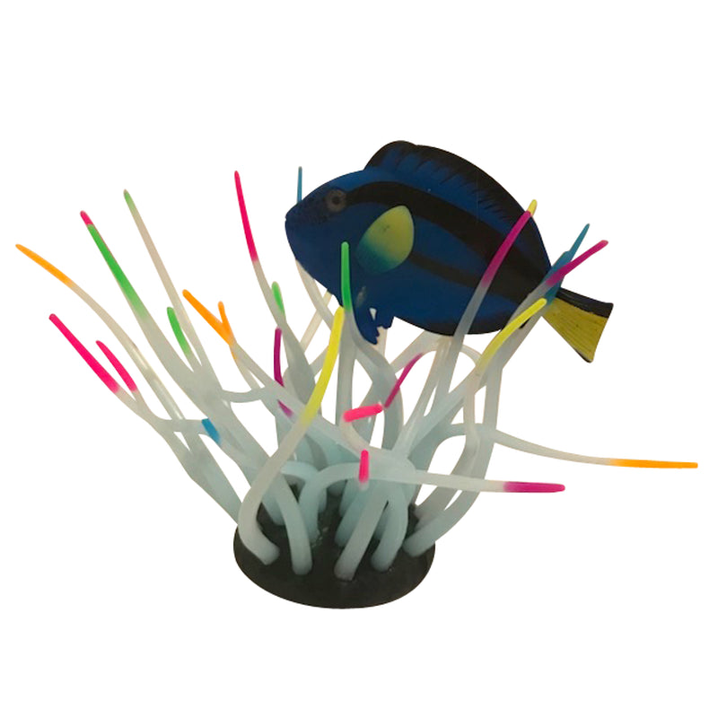 Sporn Fish Anemone Aquarium Ornament, Multi-Color Animals & Pet Supplies > Pet Supplies > Fish Supplies > Aquarium Decor The Sporn Company