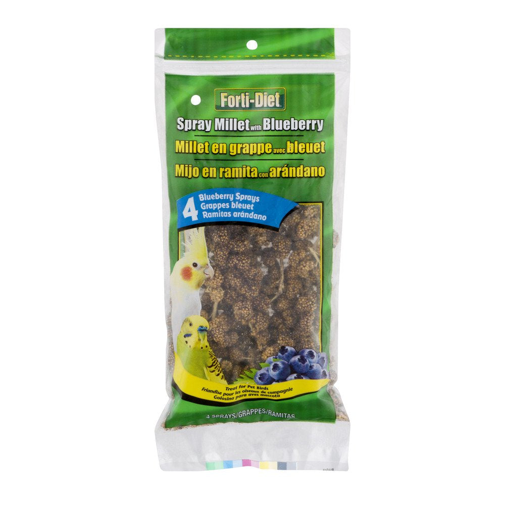 Forti-Diet Spray Millet 4Ct Animals & Pet Supplies > Pet Supplies > Bird Supplies > Bird Treats Central Garden and Pet