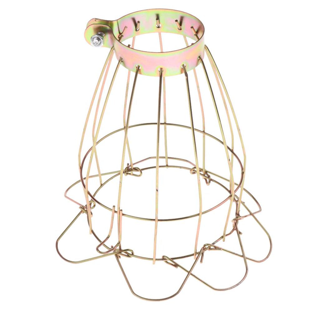 Reptile Amphibians Heat Lamp Light Bulb Mesh Cage Protector Iron HOMYL
