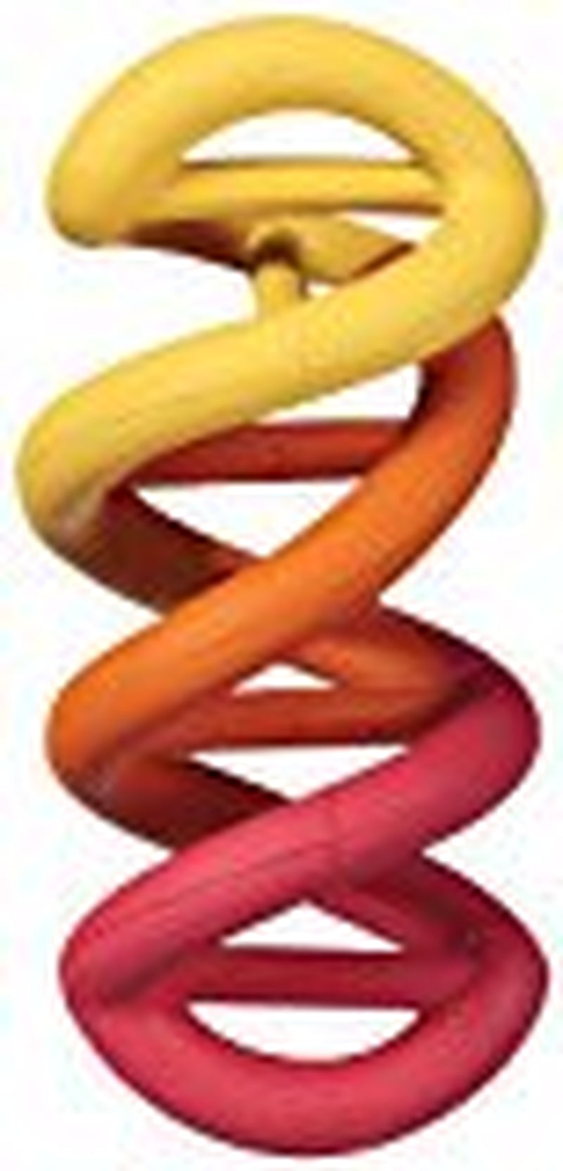 JW Dogs in Action Double Helix Shape Rubber Chew Toy, Large Animals & Pet Supplies > Pet Supplies > Dog Supplies > Dog Toys Doskocil Manufacturing Co Inc