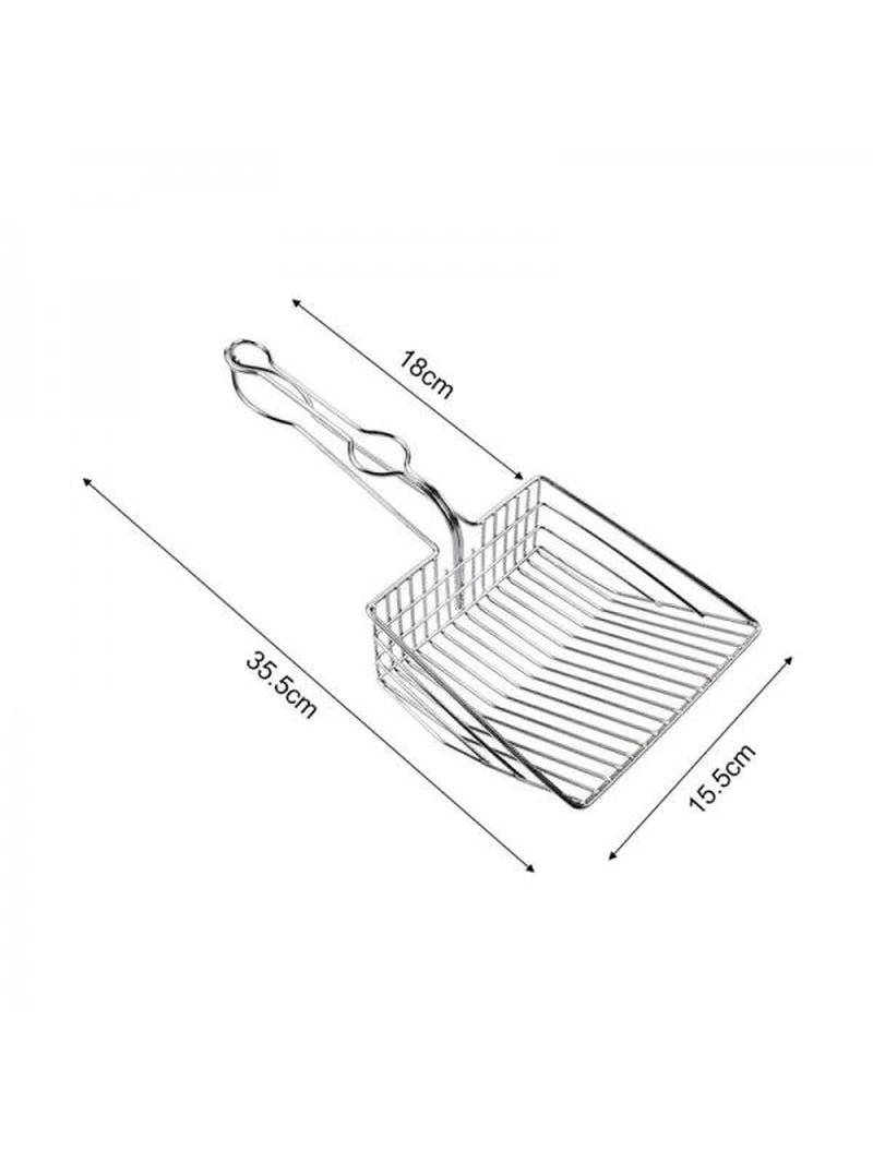 VICODOA Stainless Steel Cat Litter Shovel Cleaning Pet Supplies Animals & Pet Supplies > Pet Supplies > Cat Supplies > Cat Litter Vicooda