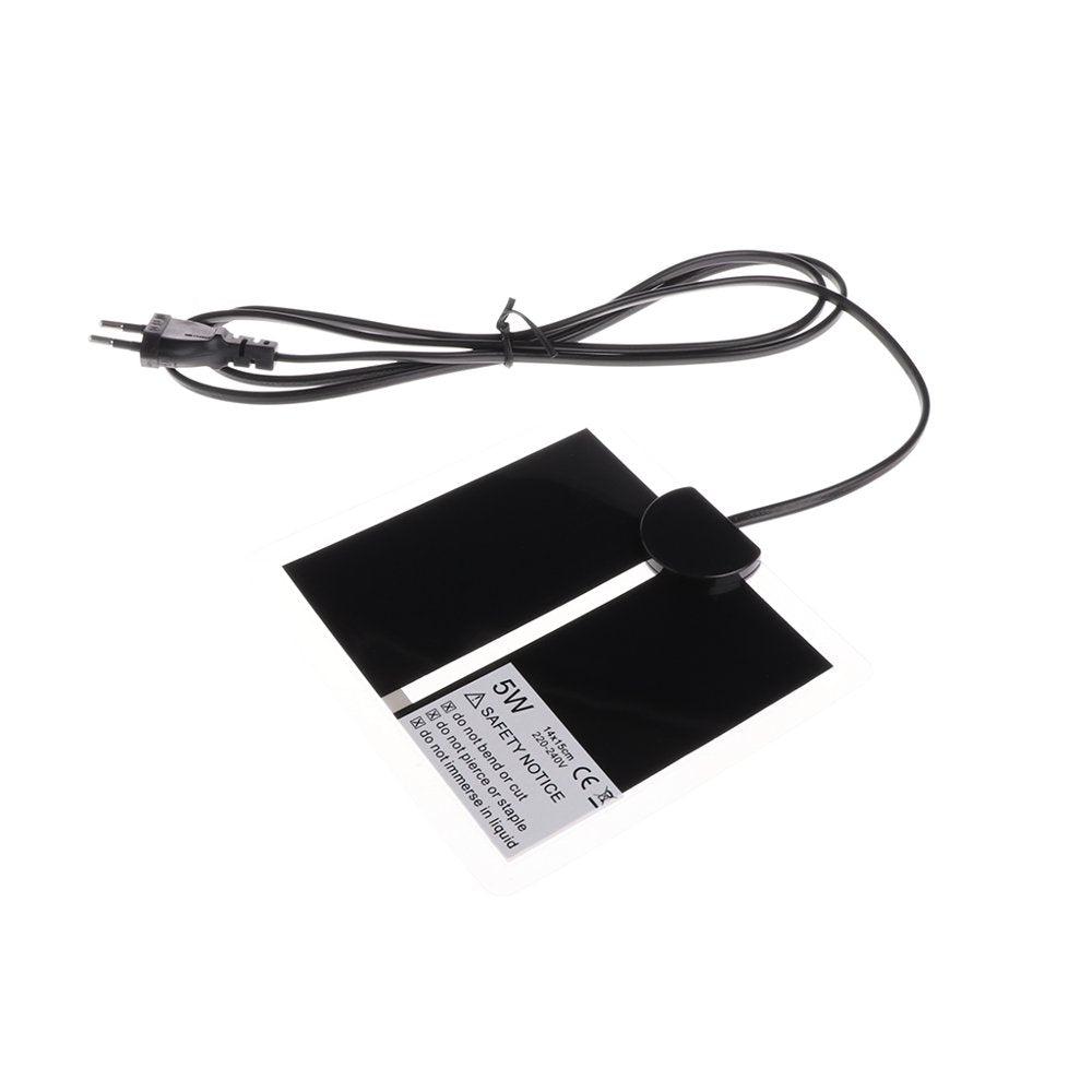 Reptile Heating Pad Hermit Crab Heater Amphibians Heating Mat for Reptiles Snake Lizard Terrarium 25.6"X11" Heating Pad Animals & Pet Supplies > Pet Supplies > Reptile & Amphibian Supplies > Reptile & Amphibian Substrates VHUNT