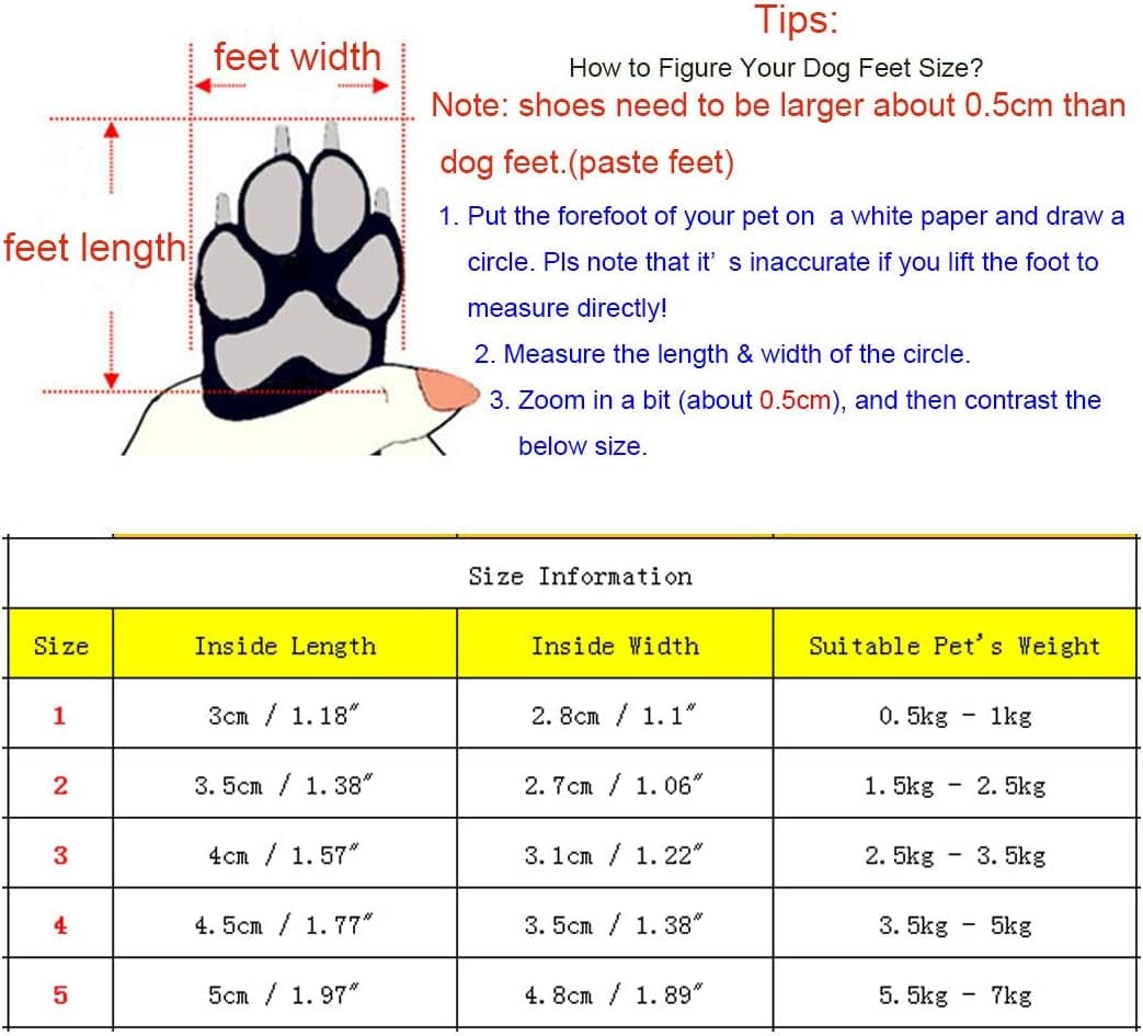 Christmas anti Slip Pet Puppy Dog Shoes Boots Plush Warm Paw Protectors for Small Medium Large Dogs 4Pcs Animals & Pet Supplies > Pet Supplies > Dog Supplies > Dog Apparel Spiritup