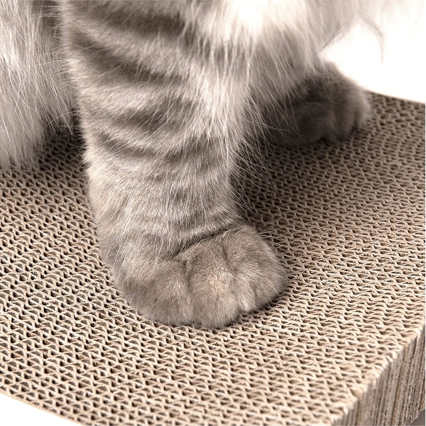 Coching Cat Scratcher Cardboard Cat Scratch Pad with Premium Scratch Textures Design Durable Cat Scratching Pad Reversible Animals & Pet Supplies > Pet Supplies > Cat Supplies > Cat Furniture Coching