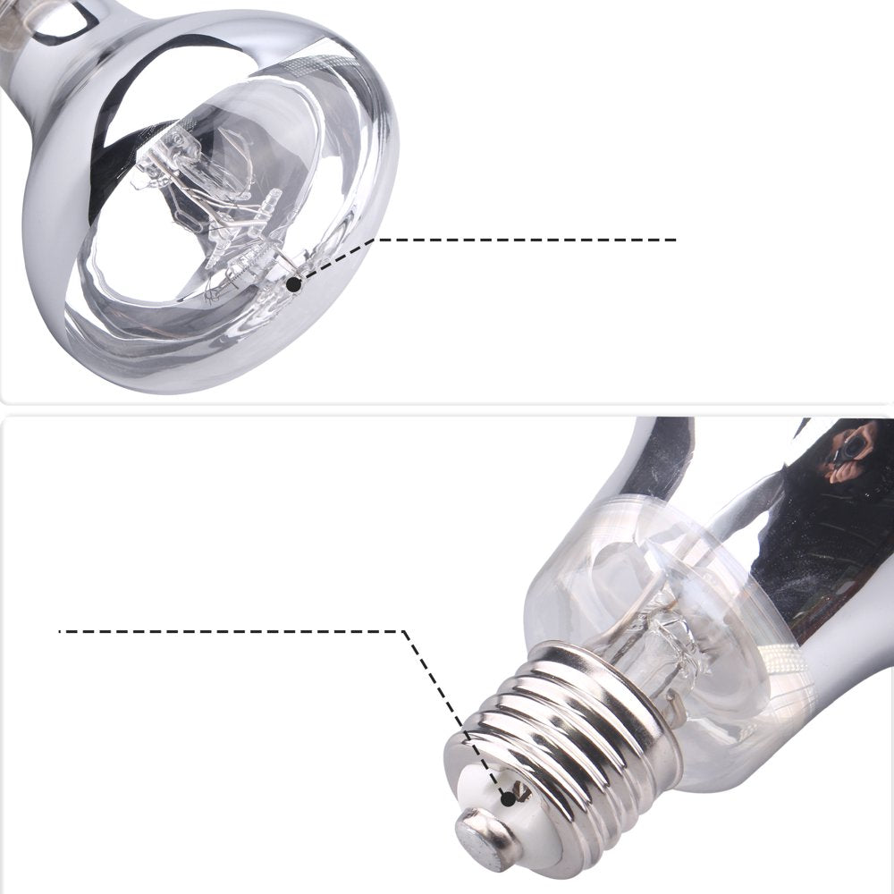 AIICIOO Reptile Heating Lamp UVA UVB Mercury Vapor Bulb Aquarium Bulb for Reptiles and Amphibians 100W Animals & Pet Supplies > Pet Supplies > Reptile & Amphibian Supplies > Reptile & Amphibian Habitat Heating & Lighting AIICIOO