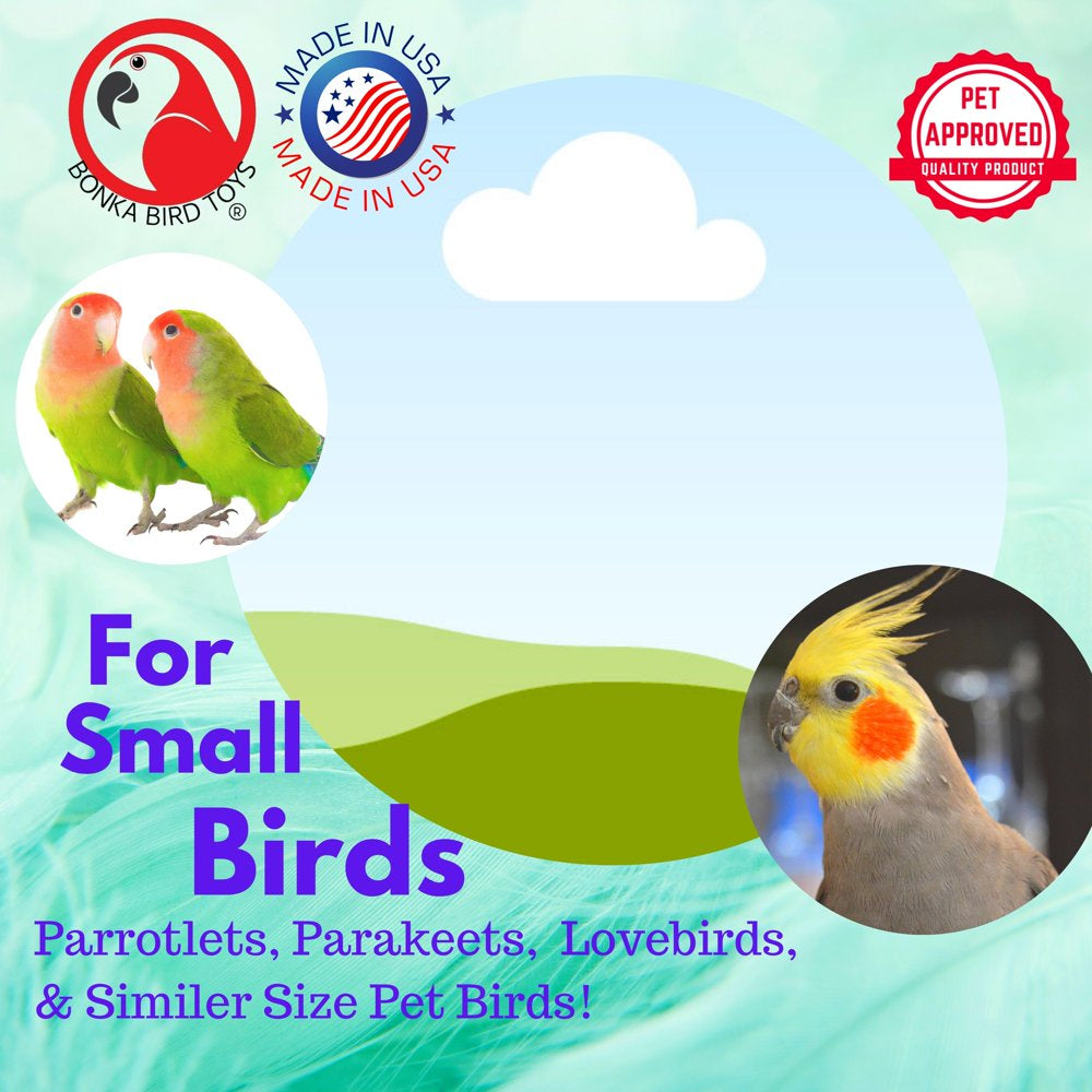 Bonka Bird Toys 818 Wibbly Lace Small Bird Toy Animals & Pet Supplies > Pet Supplies > Bird Supplies > Bird Toys Bonka Bird Toys