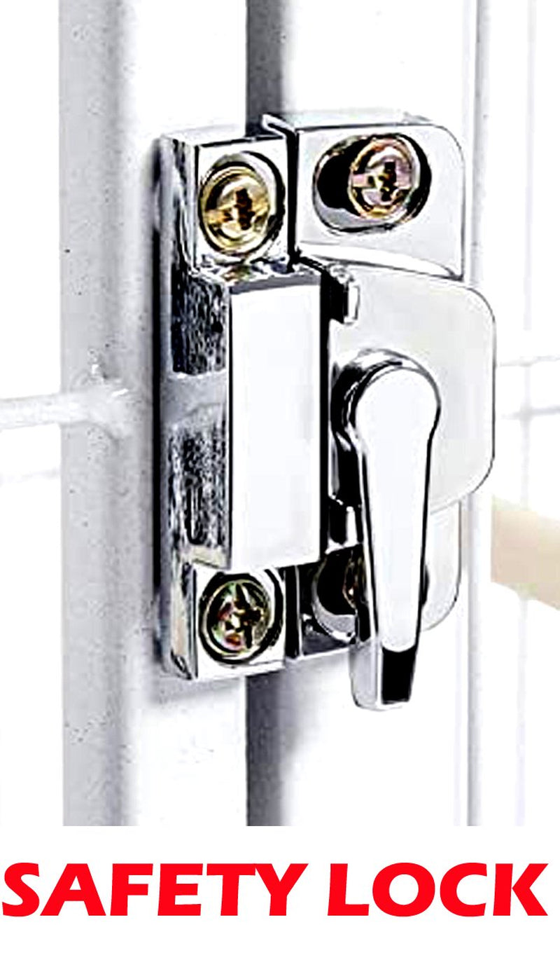 Large Deluxe and Durable Wrought Iron Open Dome Perch Play Top Stand Bird Parrot Rolling Cage, Include Metal Seed Guard Solid Metal Feeder Breeding Doors Animals & Pet Supplies > Pet Supplies > Bird Supplies > Bird Cages & Stands Mcage