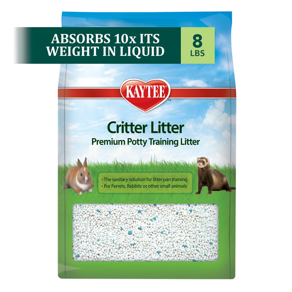 Kaytee Critter Litter Small Animal Premium Potty Training Litter, 8 Pound Animals & Pet Supplies > Pet Supplies > Small Animal Supplies > Small Animal Bedding Central Garden and Pet