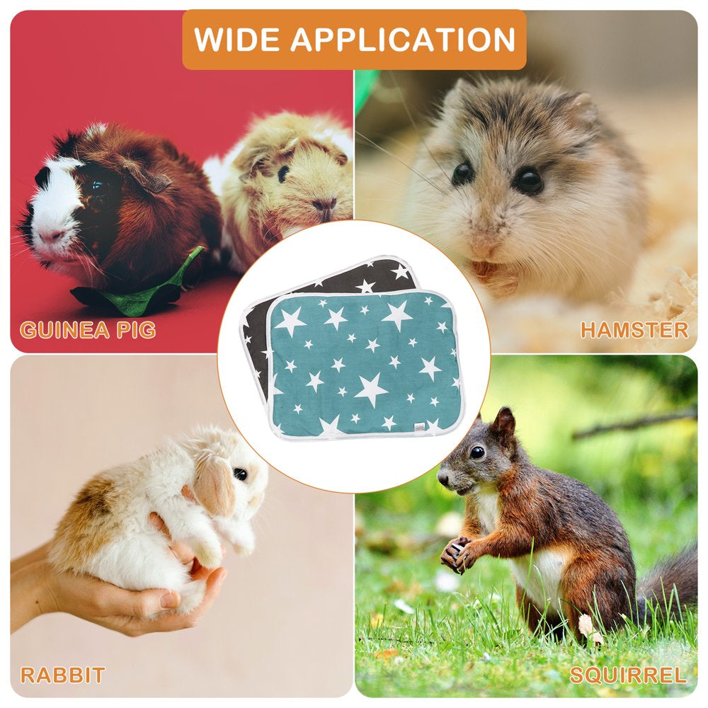 Cage Guinea Pad Pet Pee Pads Fleece Liners Washable Hamster Diaper Comfortable Liner Bedding Puppy Reusable Animals & Pet Supplies > Pet Supplies > Dog Supplies > Dog Diaper Pads & Liners HOMEMAXS