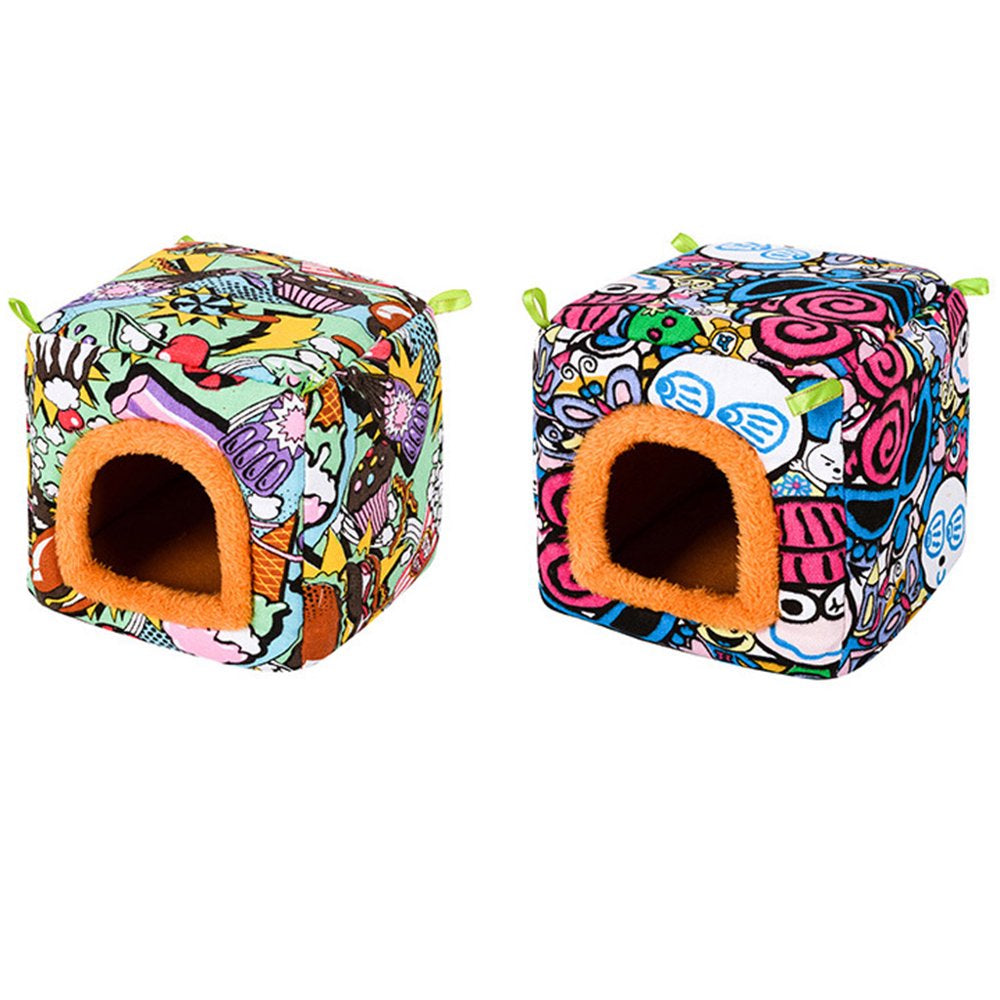 Heroneo Small Animal Guinea Pigs Hamster Hedgehog Bed House Warm Cage Bed Habitat Cave Animals & Pet Supplies > Pet Supplies > Small Animal Supplies > Small Animal Habitats & Cages Heroneo   