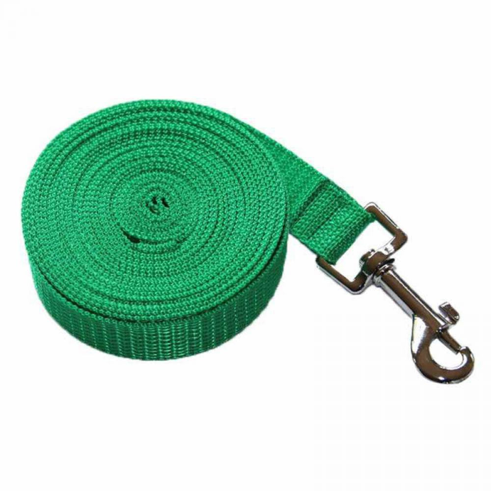 Clearance! Training Dog Leash Obedience Recall Training Agility Padded Lead Pet Traction Rope Extra Long Line Great for Puppy Teaching Camping Backyard, Red, 4.5M/14.7Ft Animals & Pet Supplies > Pet Supplies > Dog Supplies > Dog Treadmills Peyan 6m/19.6ft Green 