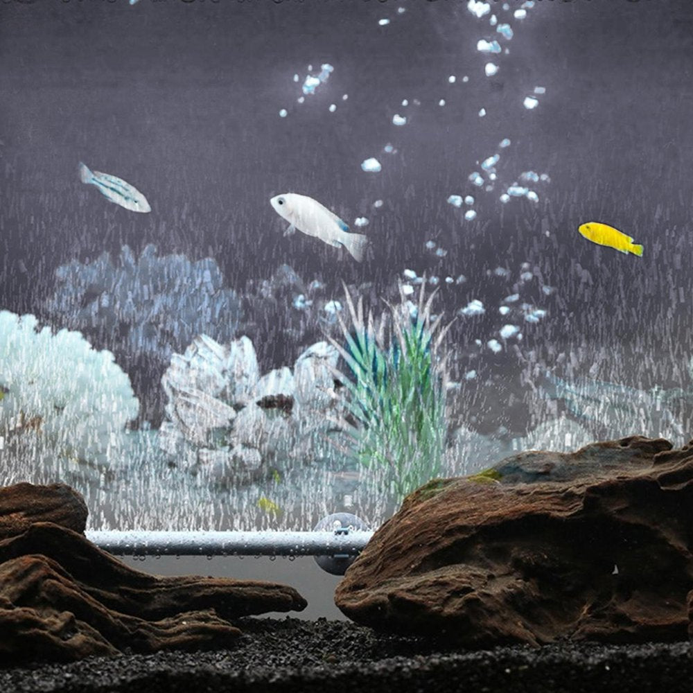 Gupbes Aquarium Air Bubble Tube Long Extendable Fish Tank Bubble Wall Air Stone Bar Oxygen Pump Air Diffuser with Suction Cup Animals & Pet Supplies > Pet Supplies > Fish Supplies > Aquarium Air Stones & Diffusers Gupbes