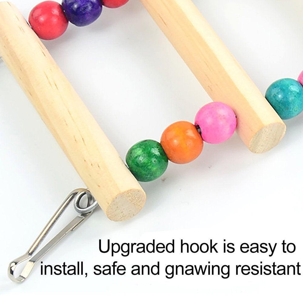 Bescita Wooden Ladder / P^Erch for Bird (Parrot, Parakeet, Cockatoo, Macaw) or Rat, Gerbil, Mouse, Chinchilla, Guinea Pig, Squirrel Animals & Pet Supplies > Pet Supplies > Bird Supplies > Bird Ladders & Perches Bescita