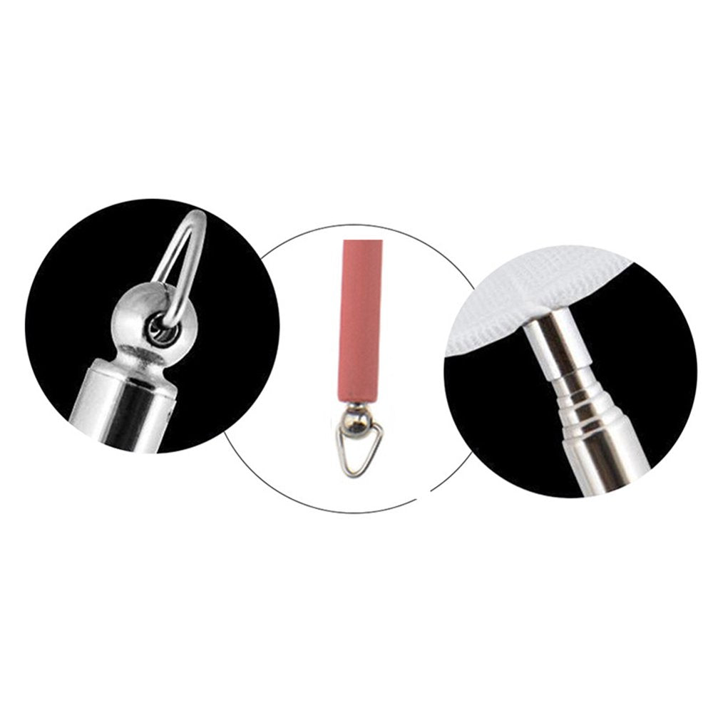 SPRING PARK Stainless Steel Small Fishing Net Fish Shrimp Skimming Net Aquarium Extendable Handle Fine Mesh Shrimp Fishing Net for Fish Tank Animals & Pet Supplies > Pet Supplies > Fish Supplies > Aquarium Fish Nets SPRING PARK