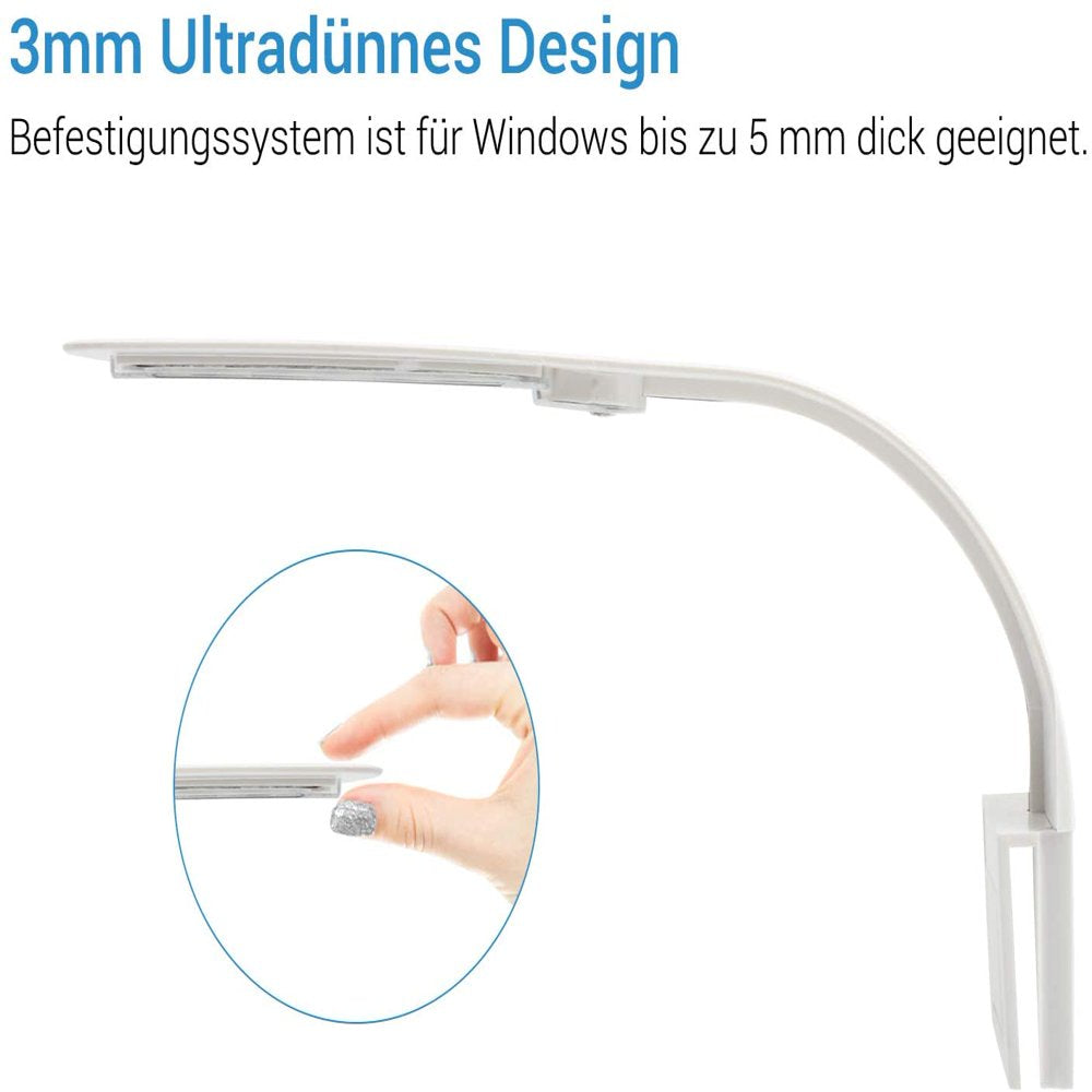 Led Aquarium Lighting Lamp Clip, Ultra-Thin Aquarium Lamp with White and Blue Light, 24 Led Aquarium Light Animals & Pet Supplies > Pet Supplies > Fish Supplies > Aquarium Lighting Peysaitr