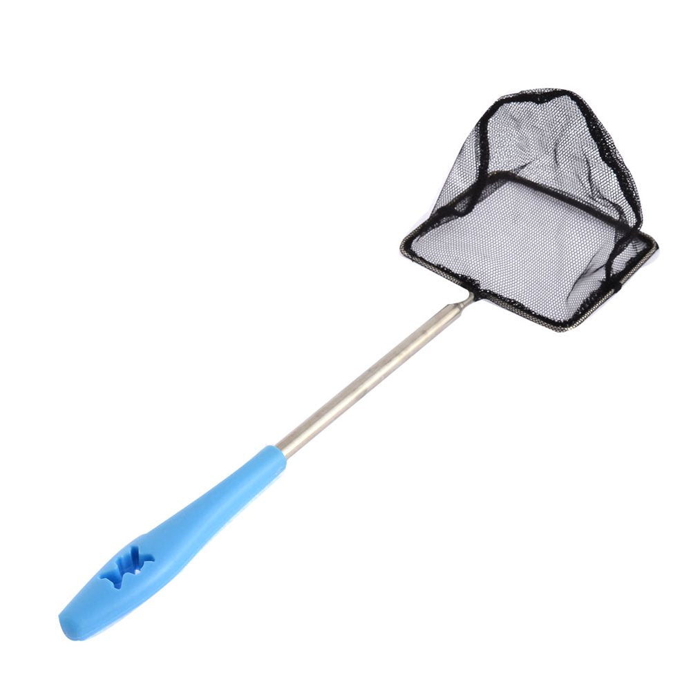 Unique Bargains Recratable Handle Goldfish Shrimp Catch Fishing Landing Net for Aquarium Pond Animals & Pet Supplies > Pet Supplies > Fish Supplies > Aquarium Fish Nets Unique-Bargains