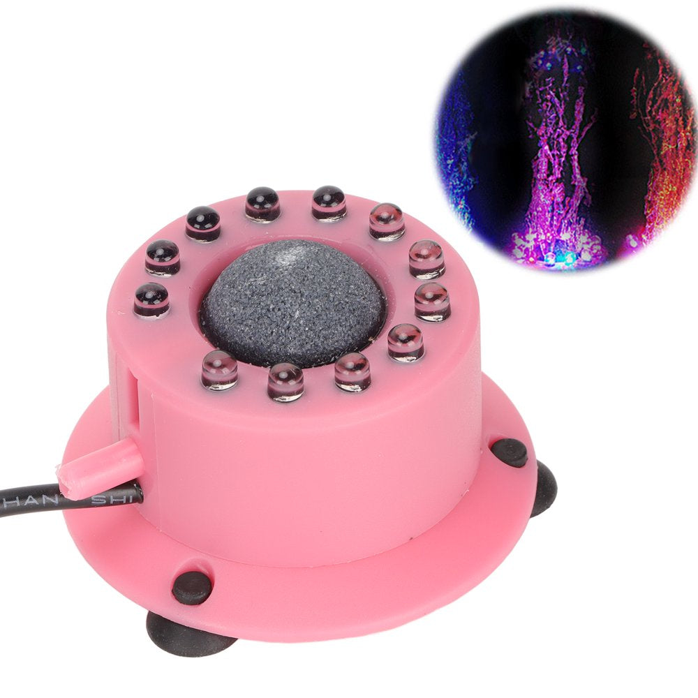 Aquarium?Air?Bubble LED Light, round Fish Tank Bubbler Durable with Air?Stone for Fish Tank? US Plug 110~240V Animals & Pet Supplies > Pet Supplies > Fish Supplies > Aquarium Lighting Senjay