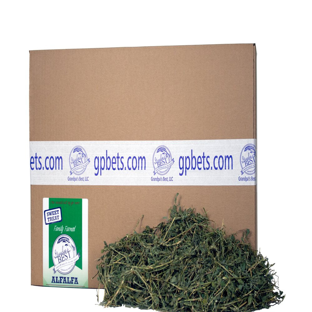 Grandpa'S Best Alfalfa Hay 5Lb Loose Boxed Hay for Small Animals Animals & Pet Supplies > Pet Supplies > Small Animal Supplies > Small Animal Food Grandpa's Best