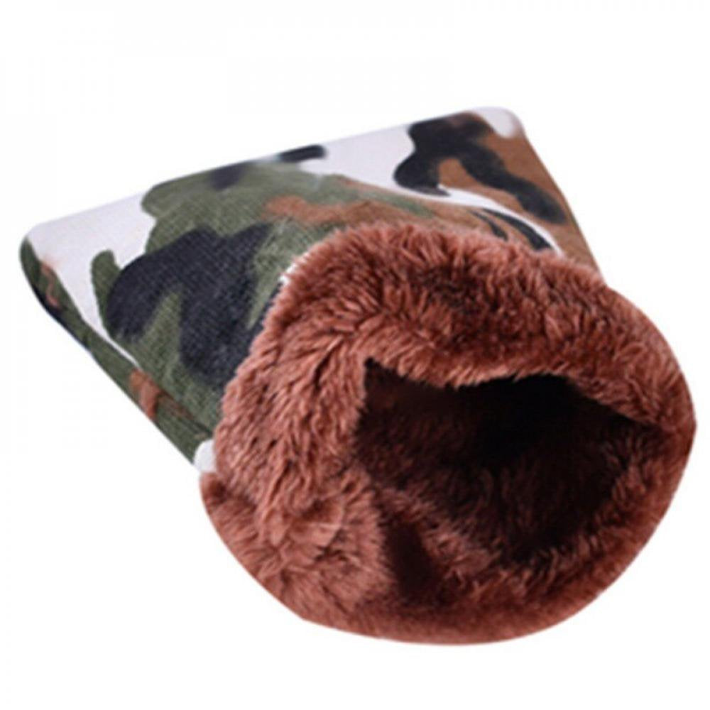 Pretty Comy Small Pet Cage for Hamster Accessories Pet Guinea Pig Bed Plush House Small Animal Nest Winter Warm for Rodent Rat Hedgehog Style 4 L Animals & Pet Supplies > Pet Supplies > Small Animal Supplies > Small Animal Bedding 697133940 L Style 1