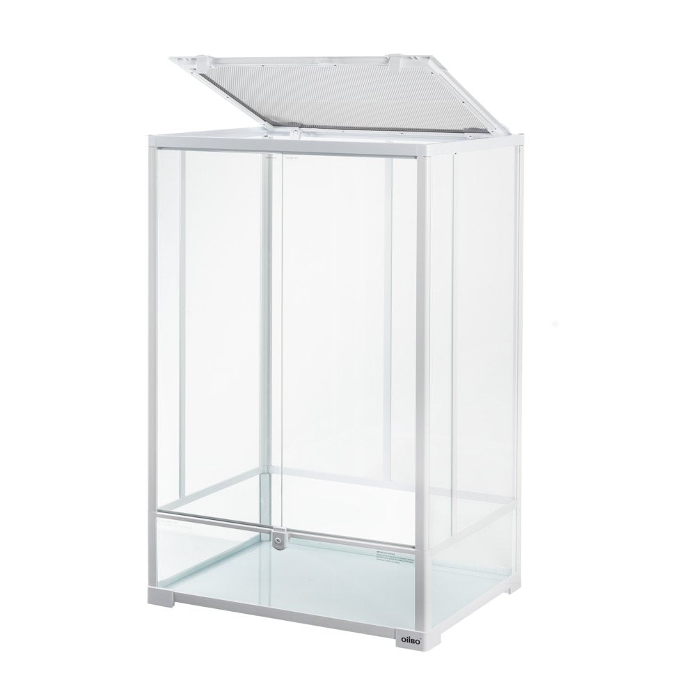 Oiibo 2 in 1 Reptile Tall Terrarium, 24"X18"X36" Animals & Pet Supplies > Pet Supplies > Reptile & Amphibian Supplies > Reptile & Amphibian Substrates ETAN PET SUPPLIES INC
