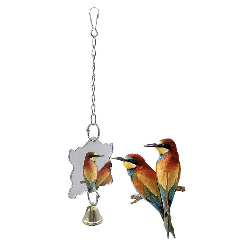 Bird Toys for Parrots, 10Packs Bird Swing Chewing Toys, Parrot Hammock Bell Toys Suitable for Small Parakeets, Cockatiels, Conures, Finches,Budgie,Macaws, Parrots, Love Birds Animals & Pet Supplies > Pet Supplies > Bird Supplies > Bird Toys MUTOCAR