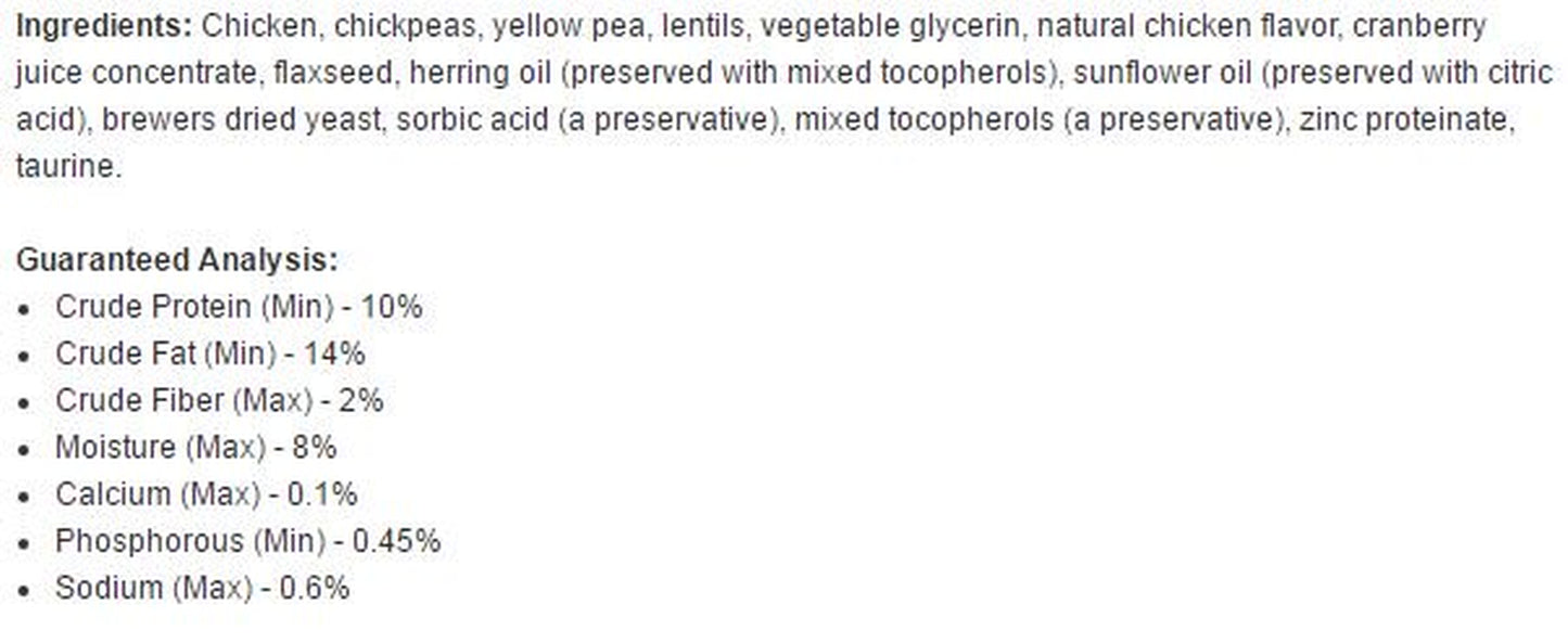 Get Naked Crunchy Treats CAT HEALTH with Cranberry 2.5 Oz Animals & Pet Supplies > Pet Supplies > Cat Supplies > Cat Treats N-Bone