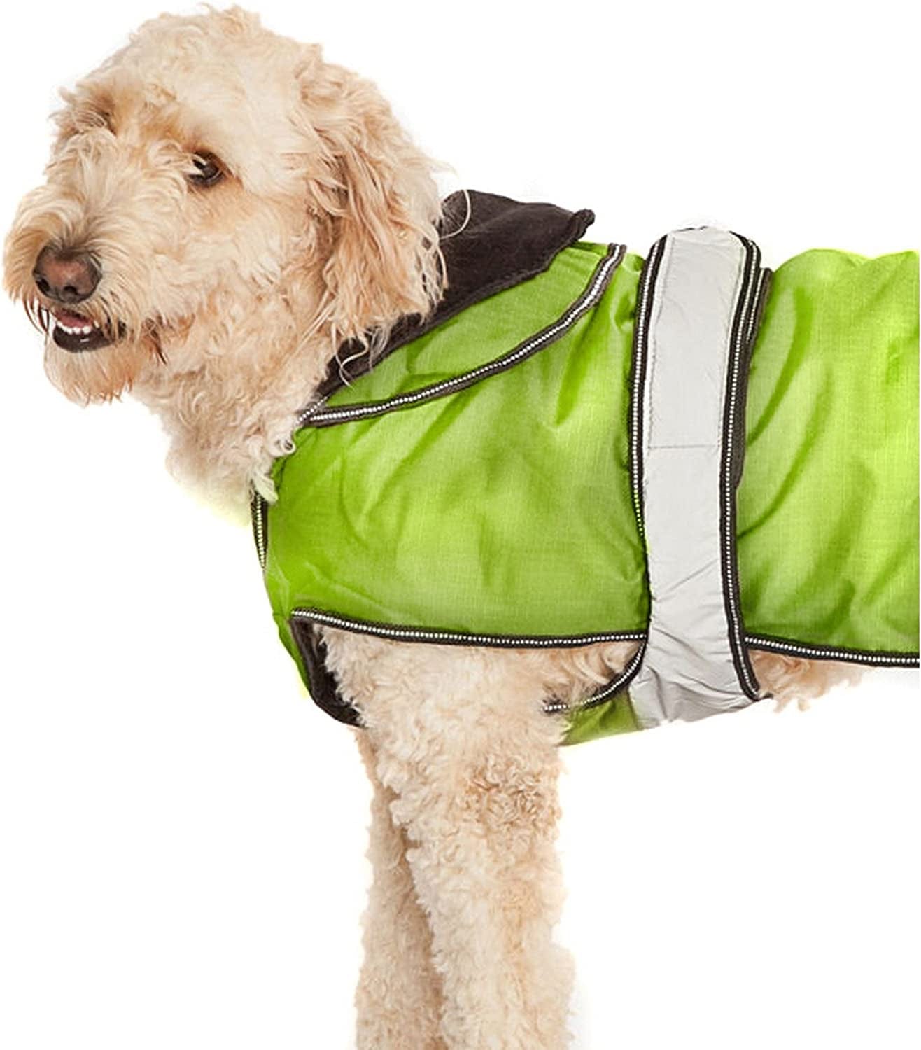 Danish Design Hi Viz 2 in 1 Dog Coat 40Cm (16") Animals & Pet Supplies > Pet Supplies > Dog Supplies > Dog Apparel Danish Design 45cm