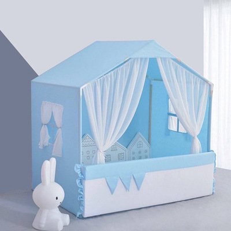 Ecosprial Pet Tent Nest Four Seasons General Dismountable Doggy Kennel Teddy Small Dog Cat Pet Princess Bed Spring and Summer Tent,Green Animals & Pet Supplies > Pet Supplies > Dog Supplies > Dog Houses ECOSPRIAL S:40*35*50CM Blue