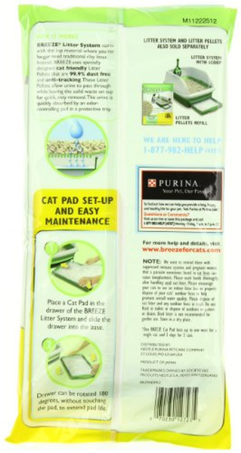 Breeze Tidy Cat Litter Pads 16.9"X11.4"(1 Pack of 4 Pads) Animals & Pet Supplies > Pet Supplies > Cat Supplies > Cat Litter Tidy Cats