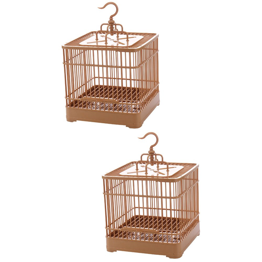 TOYMYTOY Cage Bird Hanging Parrotcage Carrier Display Carrier Swings Flight Stand Birdcages Perch Pigeon Nests Cockatiel Parakeet Animals & Pet Supplies > Pet Supplies > Bird Supplies > Bird Cages & Stands TOYMYTOY